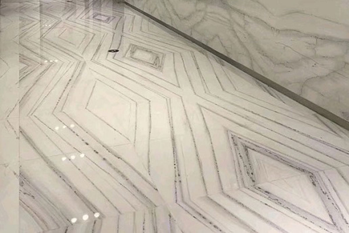 إعداد خط البلاطة